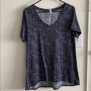 Large Lularoe Christy top